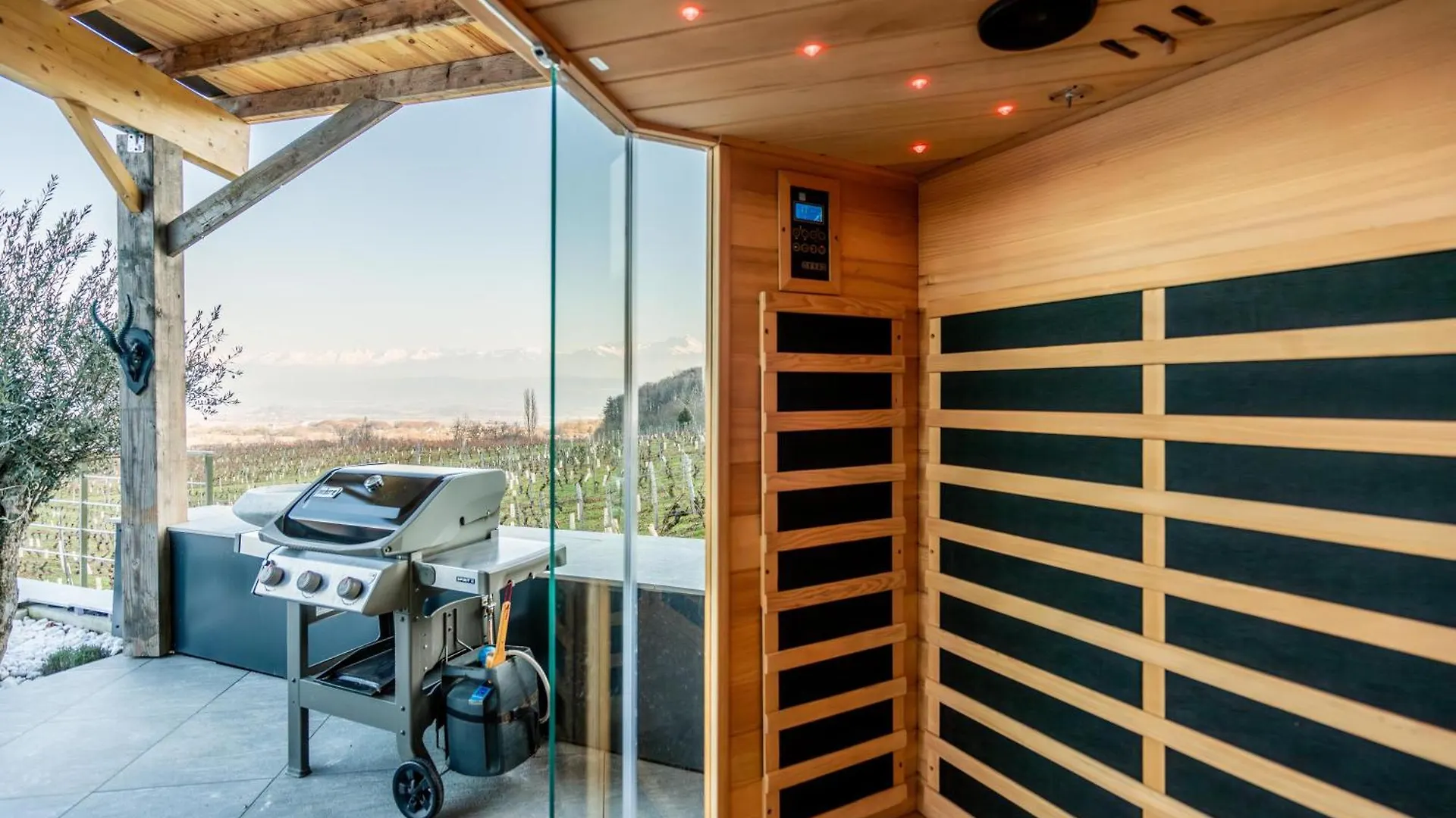 Maison 4 Chambres Avec Jaccuzi Piscine Privee Et Sauna Apremont  Villa